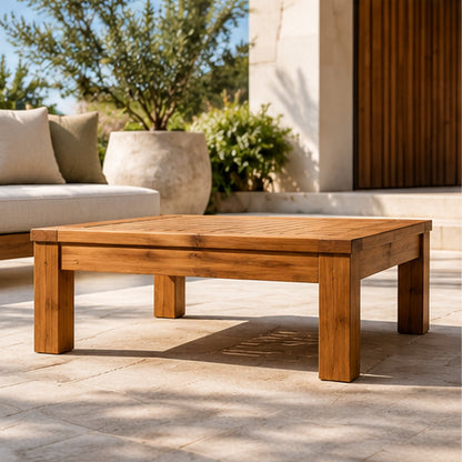 Solara Classic Solid Teak Outdoor Coffee Table