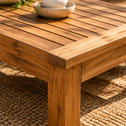 Solara Classic Solid Teak Outdoor Coffee Table