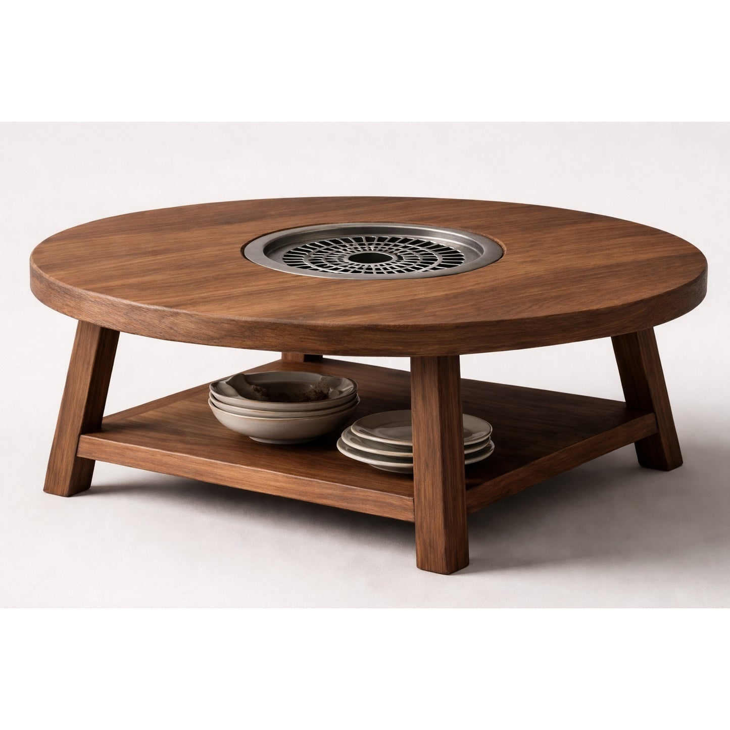 Wabi-Sabi Round Dining Table