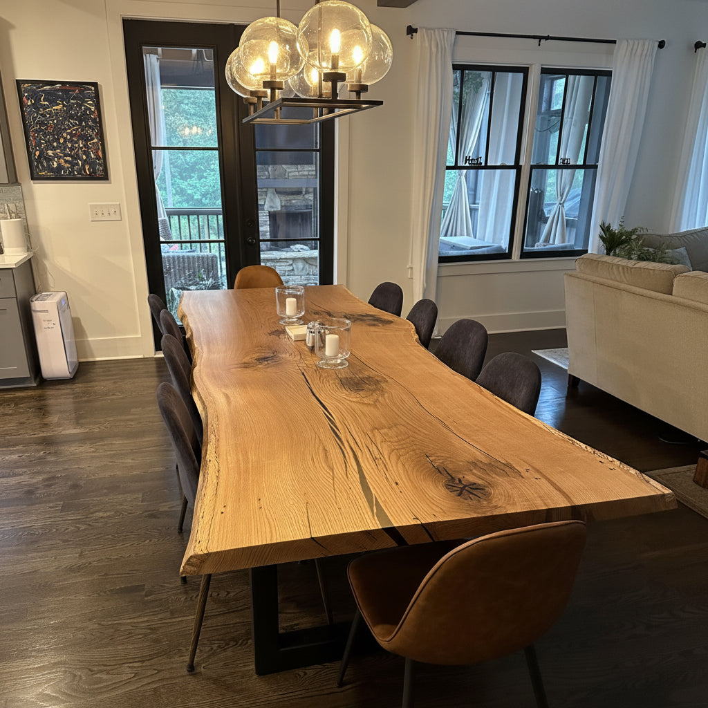 TerraLive American/European Oak Dining Table